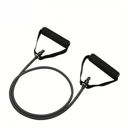 1pc 4-Level Resistance Bands with Handles for Home Workouts and Strength Training - Perfect for Yoga, Pilates,and fitness equipm