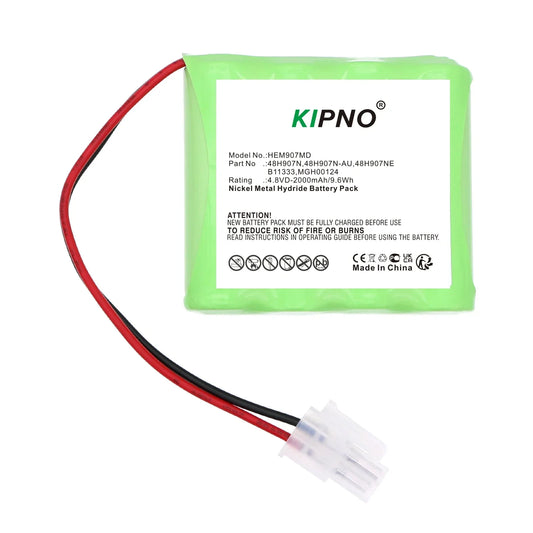 2000mAh 4.8V 9.60Wh Medical Ni-MH Battery for OMRON 48H907NE 48H907N 48H907N-AU MGH00124 B11333 HEM-907 HEM-907XL HEM-907-PBAT