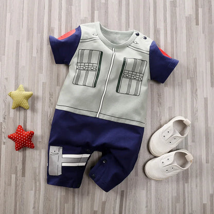 Toddler Anime Cosplay Dragon DBZ Costume Baby Boy Girl Romper Kid Demon Slayer Baby Clothes Newborn Onesie Jumpsuit 0-18 Months