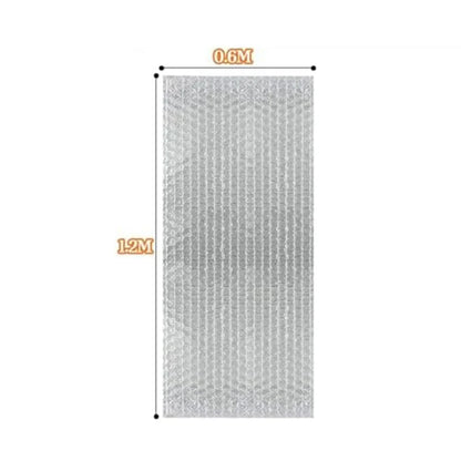 0.6m By 1.2m Radiator Aluminum Foil Insulation Sheet Double Sided Reflective Heat Barrier For Walls And Floors