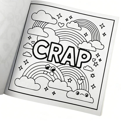 Adult Swear Word Coloring Book: Hilarious Profanity Designs for Stress Relief & Creative Expression Daily at Home