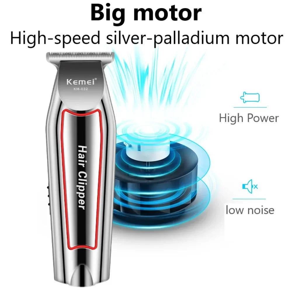 Kemei Hair Clipper Kit Men's Electric Shaver Hair Trimmer Machine Professional Hair Cutting Machine Km-2299 Km-032 Km-2024