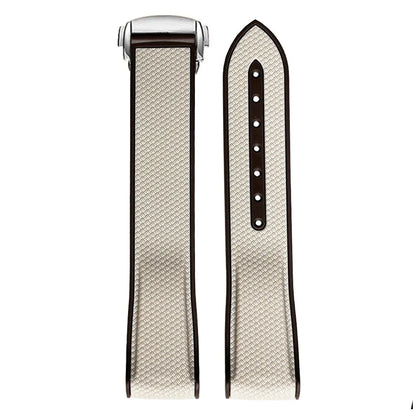 Curved End Strap 20mm for Omega X Swatch Joint MoonSwatch Sport Silicone Rubber Folding Buckle Watch Band for Seamaster 300