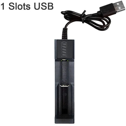 1 / 2 / 4 Slots 18650 Lithium Battery Charger for 18650 Charging 3.7 / 4.2 V Rechargeable Multi-Slot Battery Charger