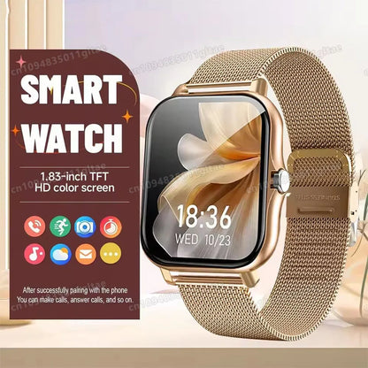 New Smartwatch BT Call Health&Sleep Monitoring 1.80''HD Screen Kids Smart Watch Waterproof Fashoin Sports Bracelet For Women Men