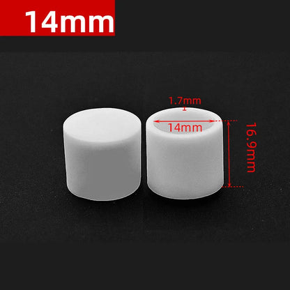 Round Rubber PVC Furniture Leg Caps 10mm/0.39in-50mm/1.97in White  Seal Stopper Pipe Covers Furniture Sofa Leg Pads Non-slip
