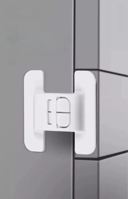 2/5Pcs Baby Safety Refrigerator Lock Cabinet Door Locker Buckle Home Kids Security Protection Anti-Open Water Dispenser Locks