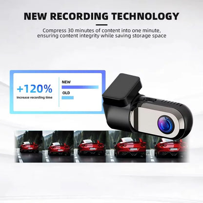 TAVALER Mini HD Car Video Recorder DVR Dash Cam 24 Hours Parking Monitor Car  Driving Record 720P/1080P HD USB/WIFI Dash Camera