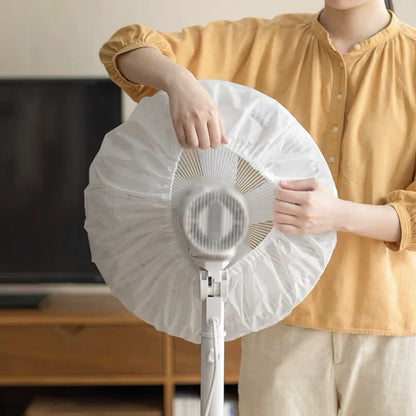 1/2Pcs Universal Fan Dust Cover Washable Household Electric Vertical Floor Fan Dustproof Covers Damp-Proof