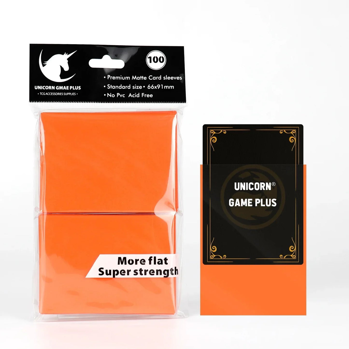 100PCS 66x91mm Matte Standard Size Card Sleeves TCG Trading Cards Protector For Tarot Shield Board Games Magical Cover PKM