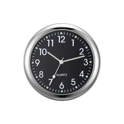 1pc Glow Decorative Car Clock Mini Quartz Watch for Car Decoration