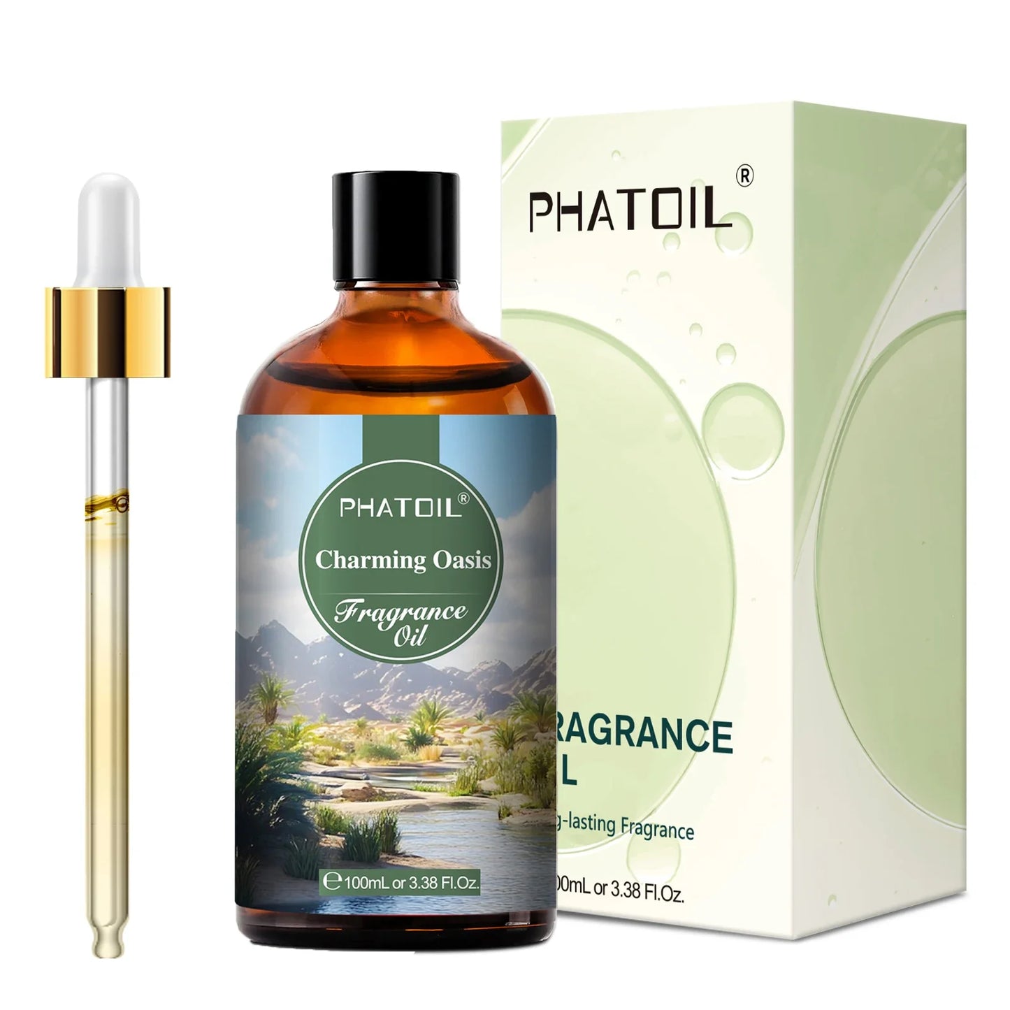 PHATOIL 100ml Oud Warmth Fragrance Oil For Diffuser Aromatherapy Warm Santal Vanilla Amber Black Orchid Aroma Fragrance Oils