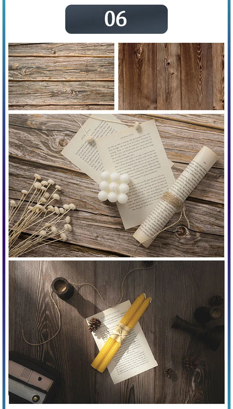 Marble Photography Backdrops 57*87CM 2 Sided Wood Grain Photo Background Wallpaper Studio Waterproof Products Photographic Props
