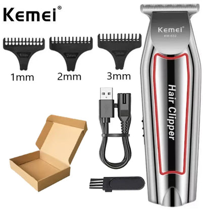 Kemei Hair Clipper Kit Men's Electric Shaver Hair Trimmer Machine Professional Hair Cutting Machine Km-2299 Km-032 Km-2024