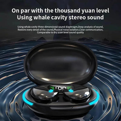 Sleeping Earbuds Wireless Mini Headphones For Work TWS Bluetooth Earphone Stereo Hidden Headsets with Mic HD Call Waterproof X55