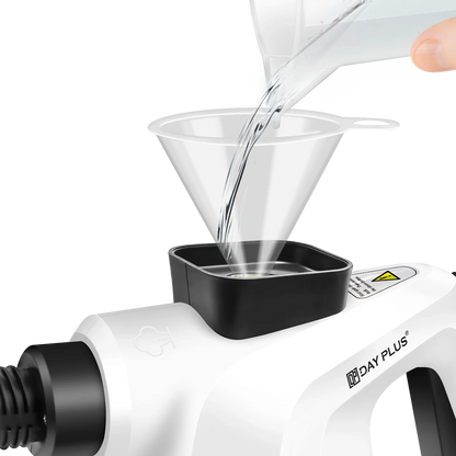 1000W High Pressure Steam Cleaner Cleaning Car Machine IPX4 Steamer with 2.5m Power Cord Steam Gun with 9 Accessory Kit