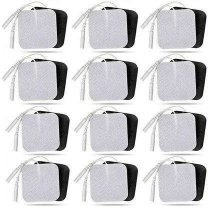 100P/50P 4x4cm Muscle Stimulator Electrode Pads Non-woven Fabric Self Adhesive Replacement Pads for Tens Digital Machine