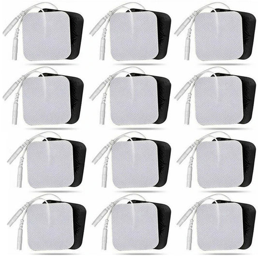 100P/50P 4x4cm Muscle Stimulator Electrode Pads Non-woven Fabric Self Adhesive Replacement Pads for Tens Digital Machine
