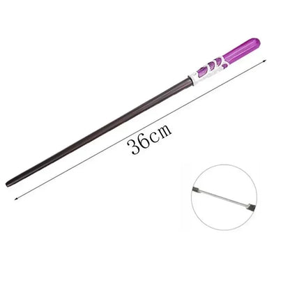 New Anime Cosplay Metal Core Magic Wand Harri Decoration Toy Accessories For Bacchetta Di Plastic Pottee Magic Stick
