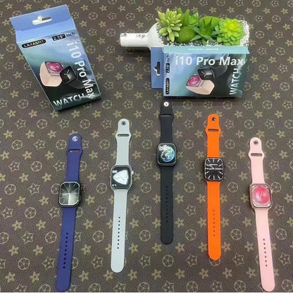 i10promax Smart Watch Series 10 Music Control Bluetooth Call Waterproof Smartwatch 10 DIY Watch Faces Heart Rate For Android IOS