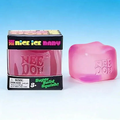 2026 Dr Pepper Nice Cube Squishy Toy Stress Relief Toy,Soft Squeeze Fidget Cube for Kids & AdultsAnxiety Relief Sensory Toy gift