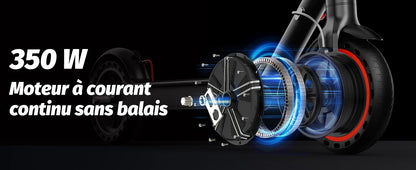 TODIMART T3 Electric Scooter 350W 7.5AH 36V 25KM/H Foldable E Scooter battery 8.5 inch Wheel EScooter For Adult Children