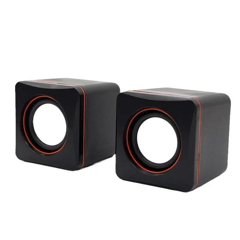 USB External Small Speaker Multimedia Small Speaker Desktop Computer Laptop External Mini Speaker Office and Entertainment