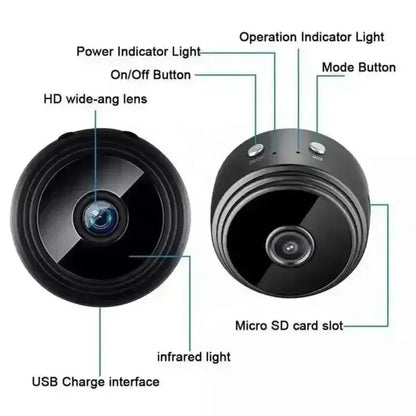 A9 WiFi Mini Camera Wireless Video Recorder Security Protection Camera Smart Home Monitoring Camera For Infants And Pets 2026