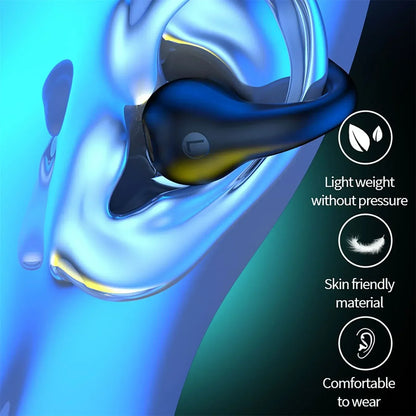 NEW TWS Wireless Headphones Bluetooth 5.3 Bone Conduction Earphones Earclip Design Touch Control Led Earbuds Sports Headsets