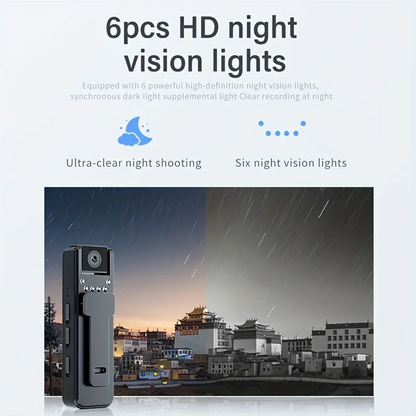 A8 HD 1080P Mini Camera Portable Small Digital Video IP Camera Recorder Police Cam Infrared Night Vision  Miniature Camcorder