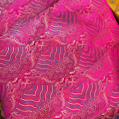 CHINESE BROCADE FABRIC  75cm*100cm