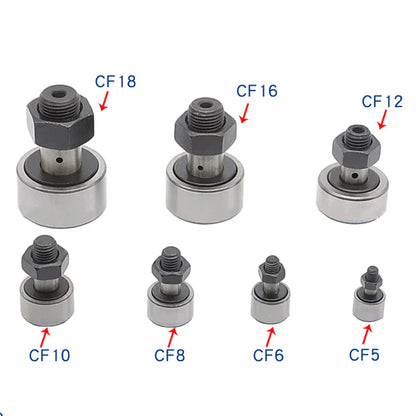 Cam Needle Roller Bearing Bolt Type CF3 CF4 CF5 CF6 CF8 CF10 CF12 CF16-CF30 KR10 KR12 KR13KR16-KR90 Wheel And Pin Bearing