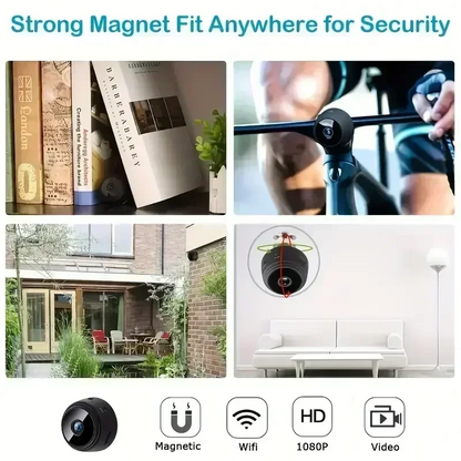 A9 WiFi Mini Camera Wireless Video Recorder Security Protection Camera Smart Home Monitoring Camera For Infants And Pets 2026
