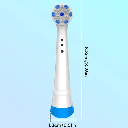 4 8 12 Pack Toothbrushes Head, Compatible with Oral B iO 2/3/4/5/6/7/8/9/10 Series Electric Toothbrush Replacement Brush Heads