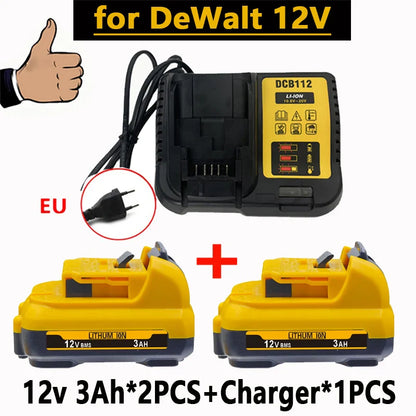 For DEWALT DW089LG 12V Laser Level battery .for Dewalt 12V battery DCB120 DCB124 DCD701F2 Power Tools/Laser Level