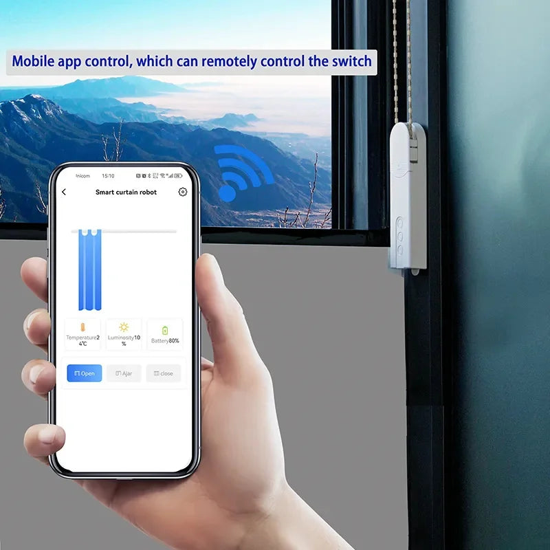 Tuya Smart Blind Motor USB Wifi  Automatic Electric Roller Shutter Shadows App Control Lifting Curtain Opening Closing Driver