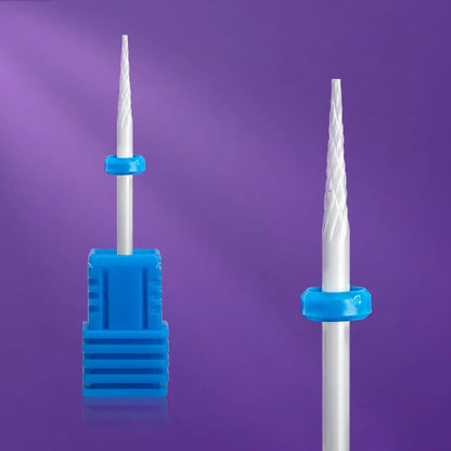 LadyMisty Ceramic Nail Drill Bit Milling Cutter For Manicure Pedicure Nail Files Buffer Nail Art Equipment Accessory