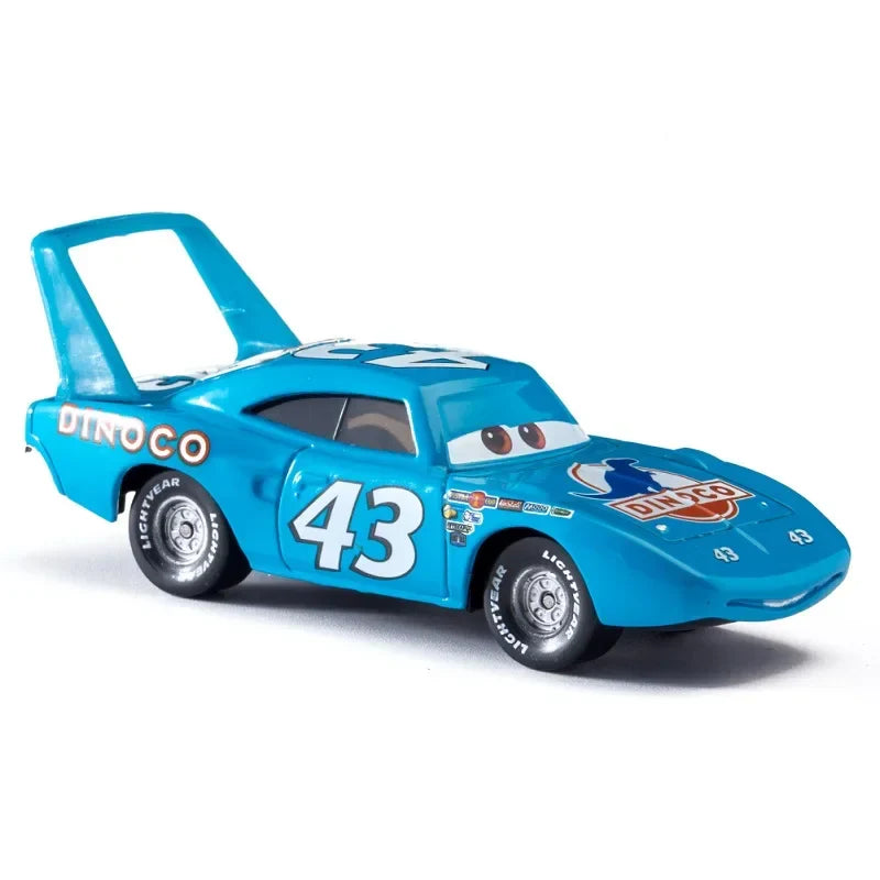 Cars Disney Pixar Cars Toy Lightning McQueen Jackson Storm Mater Sally Sheriff 1:55 Diecast Model Car Toy Children Birthday Gift