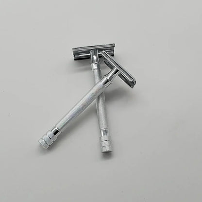Double Edge Classic Mens Shaving Mild Hair Removal Shaver It With Small Brush Adjustable Safety Razor Face Razor