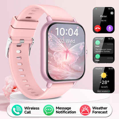 New Smartwatch 1.83-inch Touch Screen Voice Assistant Camera Control Bluetooth Call for Android/IOS Sports Watch Men Women 2026