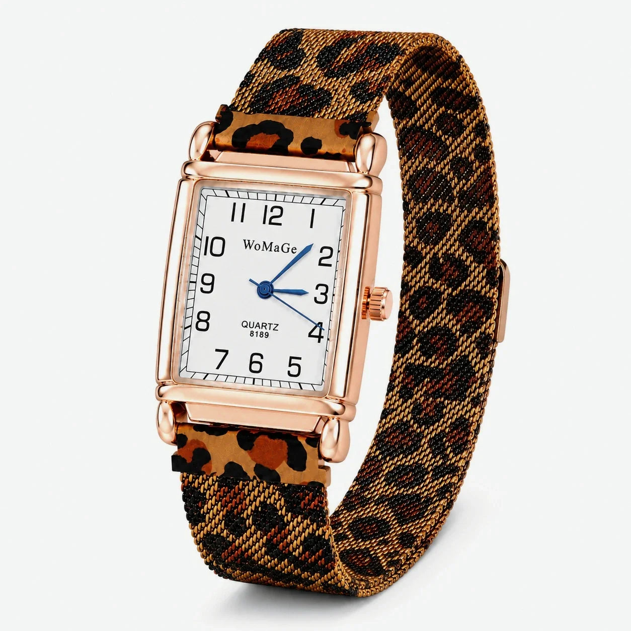 New Watches for Women Square Rose Gold Wrist Watches Fashion Leather Brand Watches Ladies Quartz Watch Clock Montre Femme