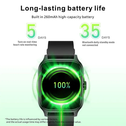 Lenovo QX15 Smart Watch Men & Women Full Touch Screen Sport Fitness Watch Man Waterproof Bluetooth For Ios Android Smartwatch