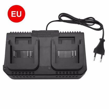 Dual Slot Charger 18V 21V Li-ion Battery Charger for Makita BL1415 BL1815 BL1830 BL1850 Electric Drill Power Tools EU US Plug