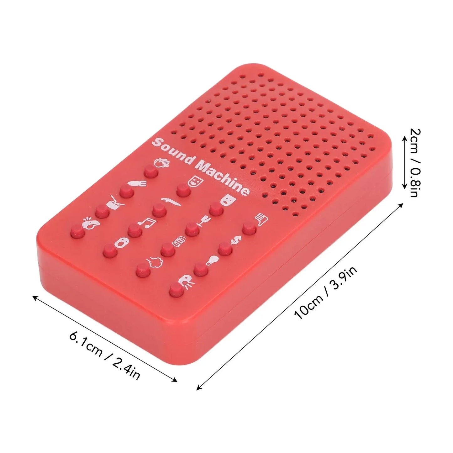 Funny Sound Effects Machine Funny Sound Maker Machine with 16 Sound Effects Portable Electronic Novelty Funny Noise Maker