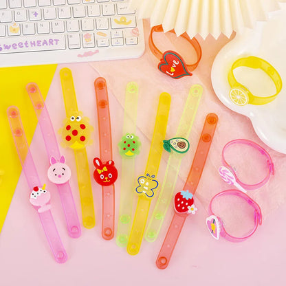 12/24 Pcs LED Luminous Fun Watch for Kids Birthday Party Baby Shower Gift Pinata Filler Halloween Carnival Christmas Gift Reward