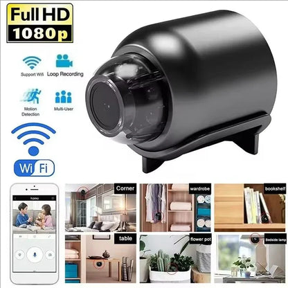 X5 Mini Camera 1080P HD Wifi Wireless Night Vision Motion Detection Video Camera Home Security Camcorder Audio Video Recorder