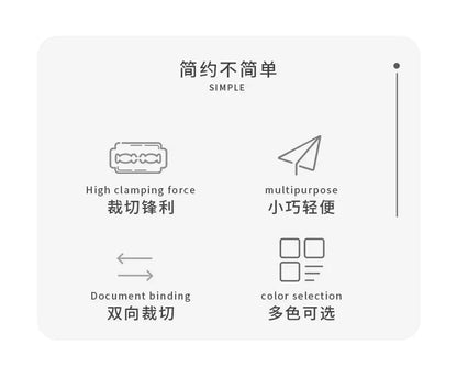 A4 Bidirectional Cutting  Paper Cutter with Pull-out Ruler for Photo Trimmers Scrapbook Lightweight Cutting Mat Machine