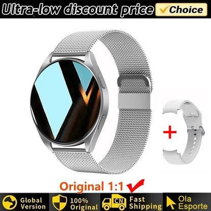 Smartwatch Women Watch 6 Health Monitoring Watch Waterproof Voice Assistant Bluetooth Call Smart Watch 2026 New Sports Watch