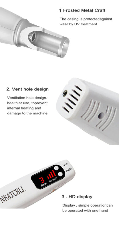 Picosecond Laser Pointer for Mole Removal Dark Spot Removal Pen Tattoo Acne Skin Pigment Portable Removal Machine Beauty Device
