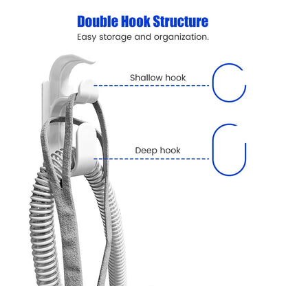 Cpap Hose and CPAP Hose Tube Hook & Hose Brush Keep Cpap Supplies Set Clean Tidy - Tube Holder Tube Flexible Cleaner Brush